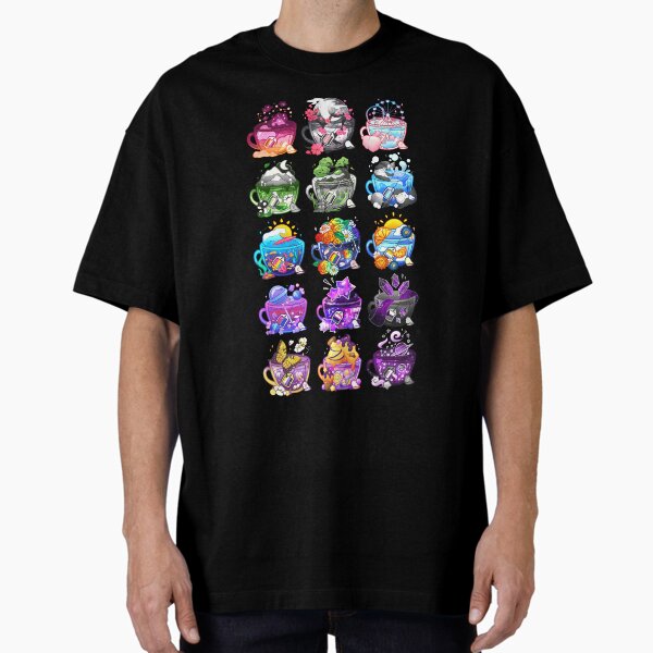 Pride Flag Teacup Collection - Adult & Kids T-Shirts, Sweatshirts & Hoodies apparel design preview 1