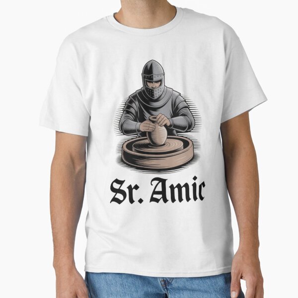 Sr. Amic Medieval Knight Pottery Master Artisan - Adult & Kids T-Shirts, Sweatshirts & Hoodies apparel design preview 1