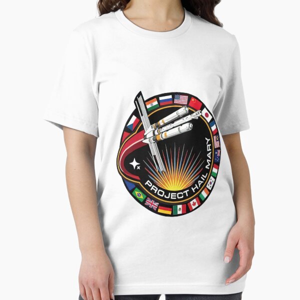Project Hail Mary Ringer Mission Patch - Adult & Kids T-Shirts, Sweatshirts & Hoodies apparel design preview 1