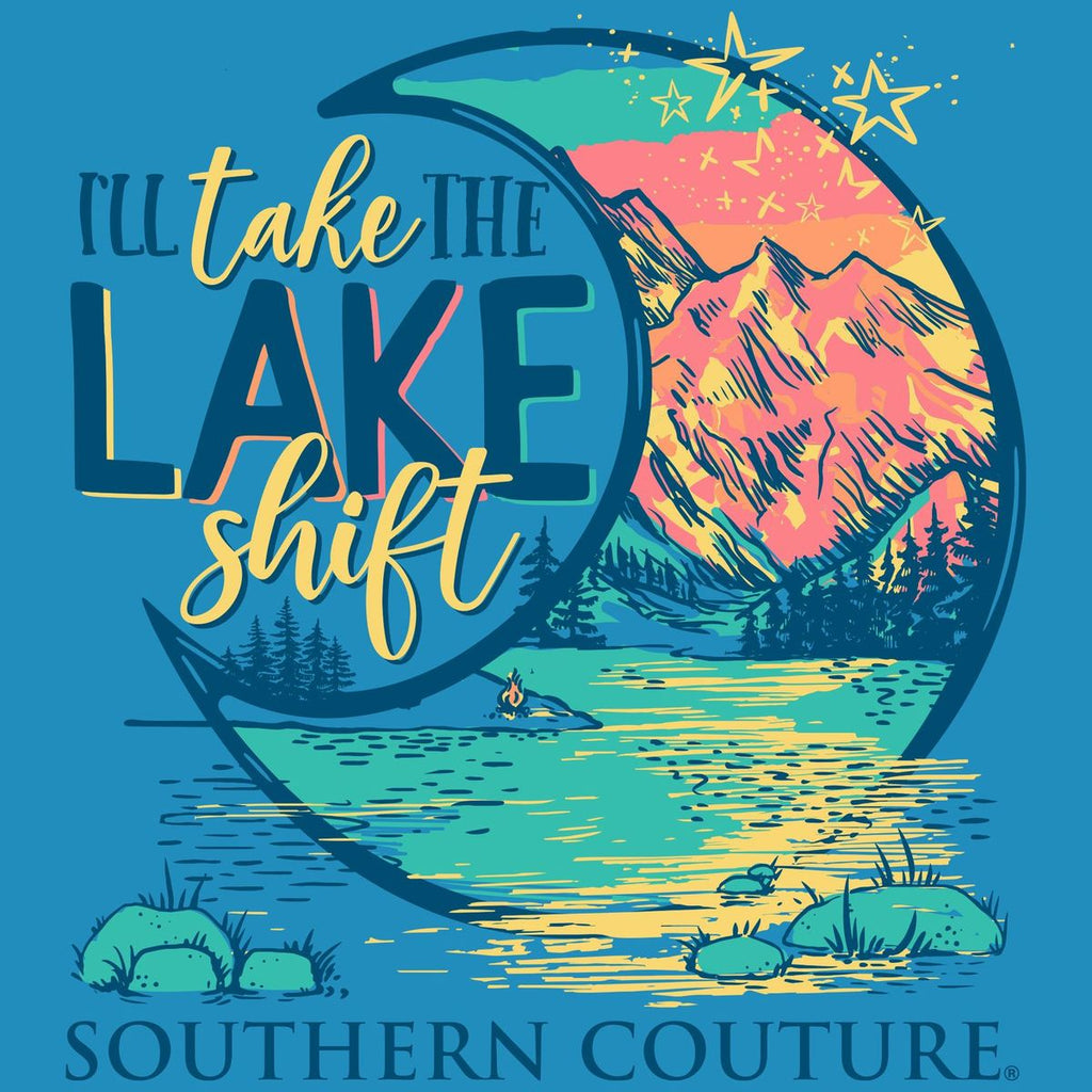 Southern Couture Classic I'll Take the Lake Shift - Adult & Kids T-Shirts, Sweatshirts & Hoodies apparel design preview 2