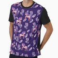 Unicorn Crystal Magical Graphic - Adult & Kids T-Shirts, Sweatshirts & Hoodies apparel design preview 1