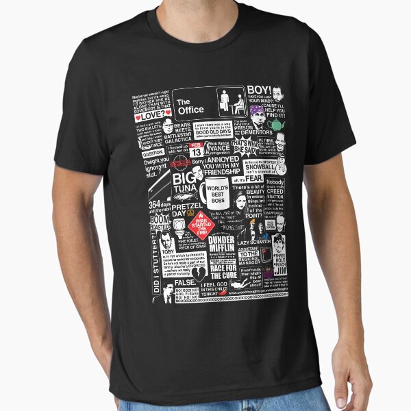 Wise Words From The Office Quotes - Adult & Kids T-Shirts, Sweatshirts & Hoodies apparel design preview 1