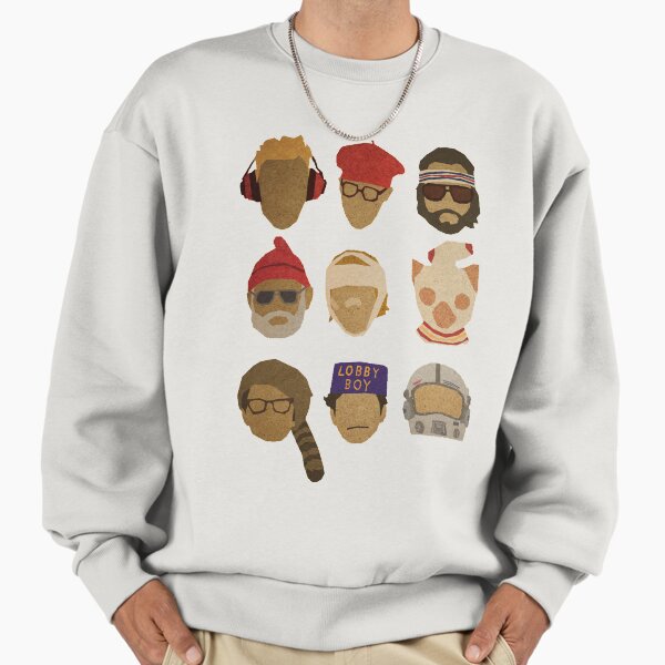 Wes Anderson's Hats - Adult & Kids T-Shirts, Sweatshirts & Hoodies apparel design preview 1