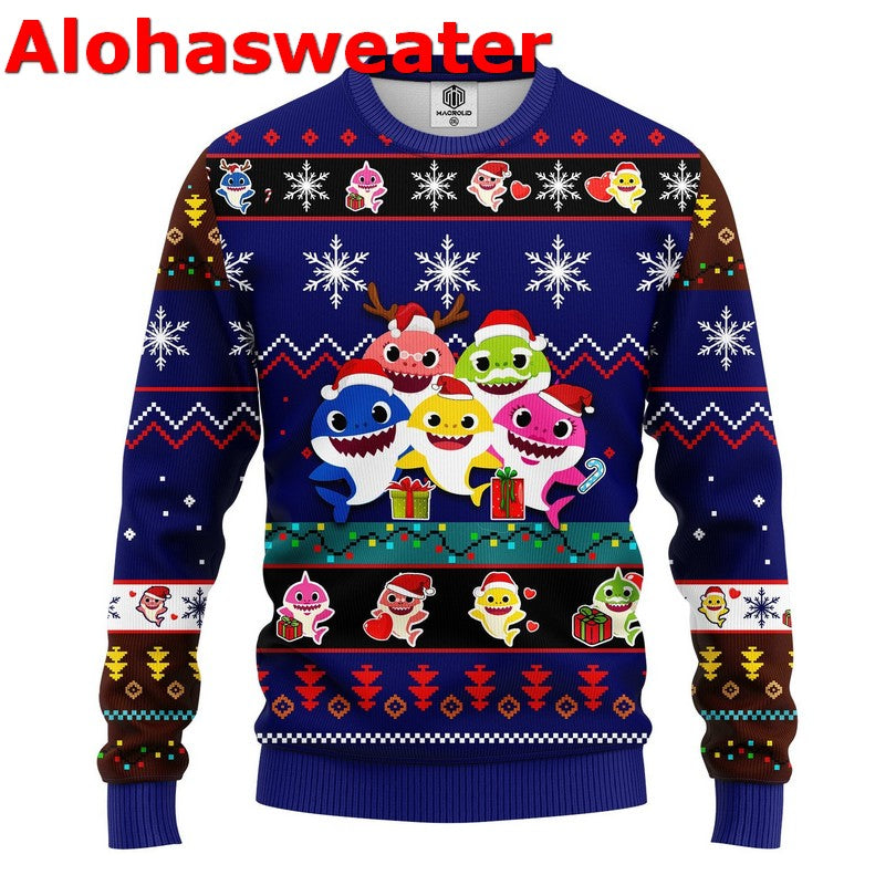 Baby Hippo Moo Deng Ugly Christmas Sweater product image 4