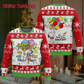 Baloon Charlie And Snoopy Ugly Christmas Sweater product image