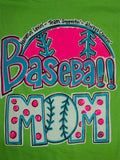 SALE Southern Chics Funny Baseball Mom 3 Sweet Girlie - Adult & Kids T-Shirts, Sweatshirts & Hoodies apparel design preview 1