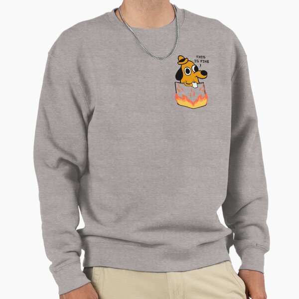 This is fine - Adult & Kids T-Shirts, Sweatshirts & Hoodies apparel design preview 1