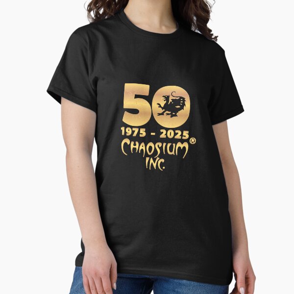 Chaosium 50th Anniversary Official Logo - Adult & Kids T-Shirts, Sweatshirts & Hoodies apparel design preview 1