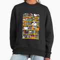 Halloween Library - Adult & Kids T-Shirts, Sweatshirts & Hoodies apparel design preview 1