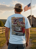 Backwoods USA American Dog Comfort Colors - Adult & Kids T-Shirts, Sweatshirts & Hoodies apparel design preview 1
