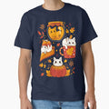 Pumpkin Party Kittens Fall Cats - Adult & Kids T-Shirts, Sweatshirts & Hoodies apparel design preview 1