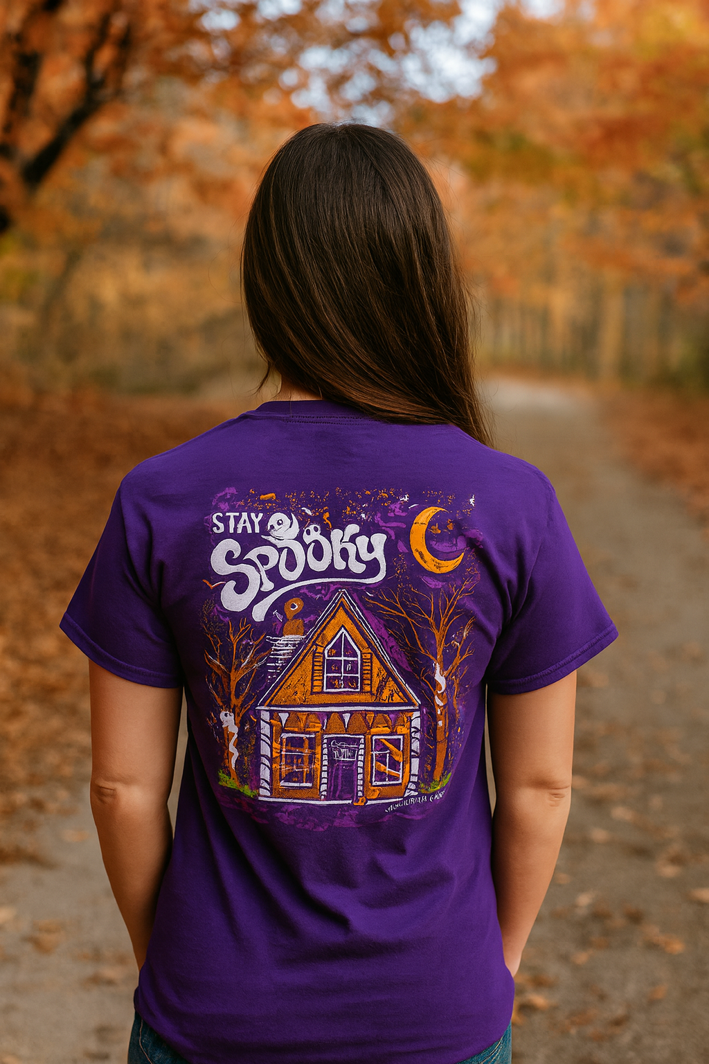 Southern Couture Classic Stay Spooky Fall - Adult & Kids T-Shirts, Sweatshirts & Hoodies apparel design preview 1