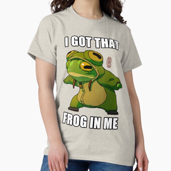 I got that frog in me funny meme costume art - Adult & Kids T-Shirts, Sweatshirts & Hoodies apparel design preview 1