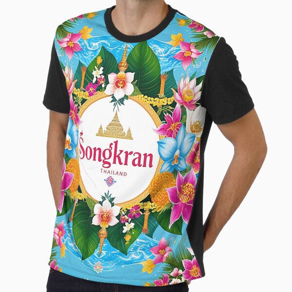 Songkran festival Graphic - Adult & Kids T-Shirts, Sweatshirts & Hoodies apparel design preview 1