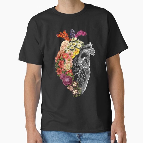 Flower Heart Spring by Tobe Fonseca - Adult & Kids T-Shirts, Sweatshirts & Hoodies apparel design preview 1