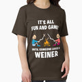 It's all fun and games until someone loses a weiner - Adult & Kids T-Shirts, Sweatshirts & Hoodies apparel design preview 1