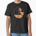 An octopus hiding from a fisherman Ancient Greek - Adult & Kids T-Shirts, Sweatshirts & Hoodies apparel design preview 1