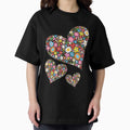 Whimsical Spring Flowers Valentine Hearts Trio - Adult & Kids T-Shirts, Sweatshirts & Hoodies apparel design preview 1