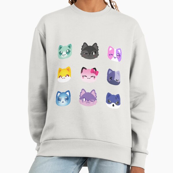 Aphmau and Friends Meemeow Cat Pattern Version 2 - Adult & Kids T-Shirts, Sweatshirts & Hoodies apparel design preview 1