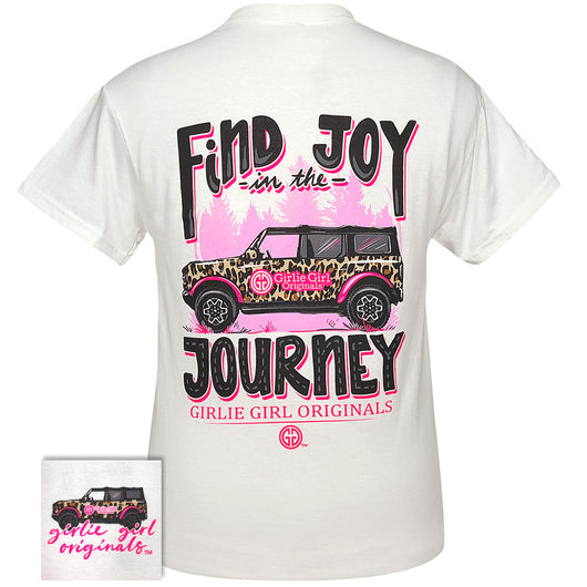 Girlie Girl Originals Find Joy Leopard - Adult & Kids T-Shirts, Sweatshirts & Hoodies apparel design preview 1