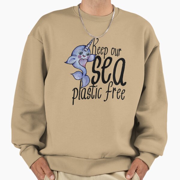 Keep our sea plastic free - Adult & Kids T-Shirts, Sweatshirts & Hoodies apparel design preview 1