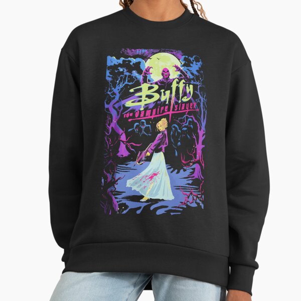 Vintage Buffy Vampire And Demon Hunter - Adult & Kids T-Shirts, Sweatshirts & Hoodies apparel design preview 1