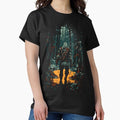 Geralt vs The Swamp Monster - Adult & Kids T-Shirts, Sweatshirts & Hoodies apparel design preview 1