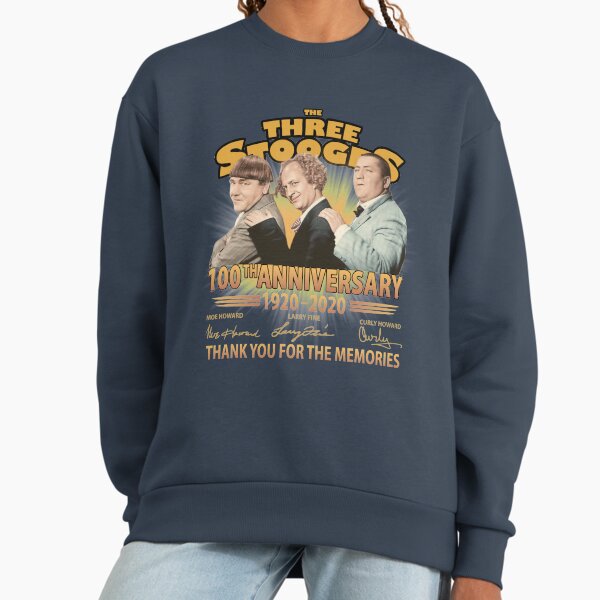The Three S_t_o_o_g_e_s 100th Anniversary 1920 2020 - Adult & Kids T-Shirts, Sweatshirts & Hoodies apparel design preview 1