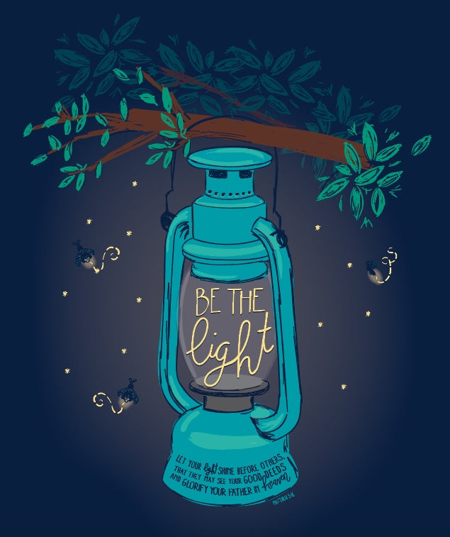 Southernology Preppy Be The Light Fireflies Classic - Adult & Kids T-Shirts, Sweatshirts & Hoodies apparel design preview 2