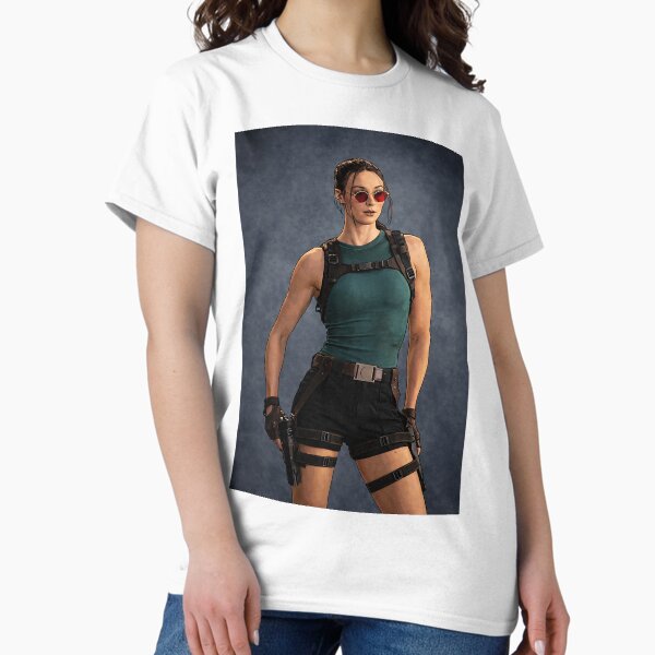Sophie Turner badass look (fan art) - Adult & Kids T-Shirts, Sweatshirts & Hoodies apparel design preview 1