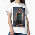 Sophie Turner badass look (fan art) - Adult & Kids T-Shirts, Sweatshirts & Hoodies apparel design preview 1