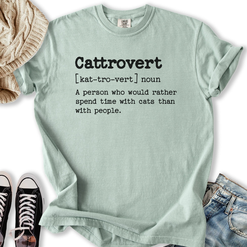 Cattrovert - Adult & Kids T-Shirts, Sweatshirts & Hoodies apparel design preview 2