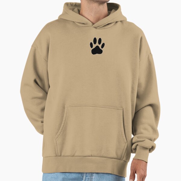 Black Dog Paw Print - Adult & Kids T-Shirts, Sweatshirts & Hoodies apparel design preview 1