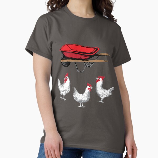 Red Wheelbarrow - Adult & Kids T-Shirts, Sweatshirts & Hoodies apparel design preview 1