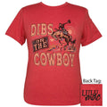Girlie Girl Lulu Mac Dibs On The Cowboy Canvas - Adult & Kids T-Shirts, Sweatshirts & Hoodies apparel design preview 1