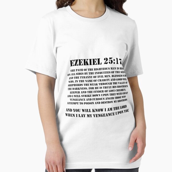 Pulp Fiction Ezekiel 25:17 - Adult & Kids T-Shirts, Sweatshirts & Hoodies apparel design preview 1
