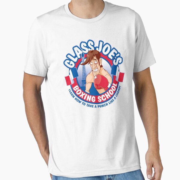 Glass Joe's Boxing School - Adult & Kids T-Shirts, Sweatshirts & Hoodies apparel design preview 1