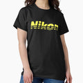 Nikon Yellow Logo - Adult & Kids T-Shirts, Sweatshirts & Hoodies apparel design preview 1