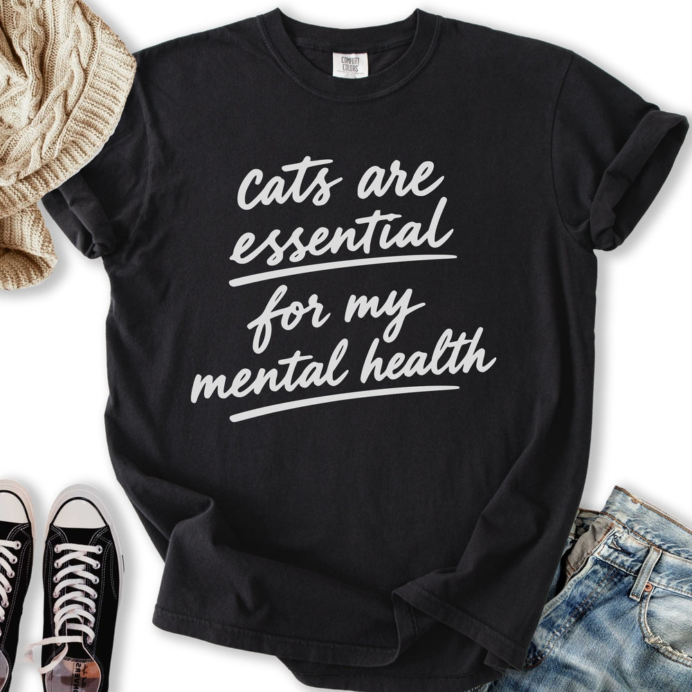 Cats Are Essential - Adult & Kids T-Shirts, Sweatshirts & Hoodies apparel design preview 2