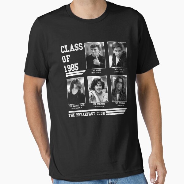 The Breakfast Club class of 1985 - Adult & Kids T-Shirts, Sweatshirts & Hoodies apparel design preview 1