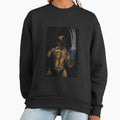 Aggression (Wolverine) with background - Adult & Kids T-Shirts, Sweatshirts & Hoodies apparel design preview 1