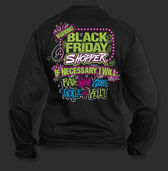 SALE Sweet Thing Funny Warning Black Friday Shopping - Adult & Kids T-Shirts, Sweatshirts & Hoodies apparel design preview 1