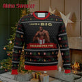 Big Package Barry Wood Meme Ugly Christmas Sweater product image