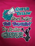 SALE Southern Chics Funny Big Smilin Cheerleader - Adult & Kids T-Shirts, Sweatshirts & Hoodies apparel design preview 1