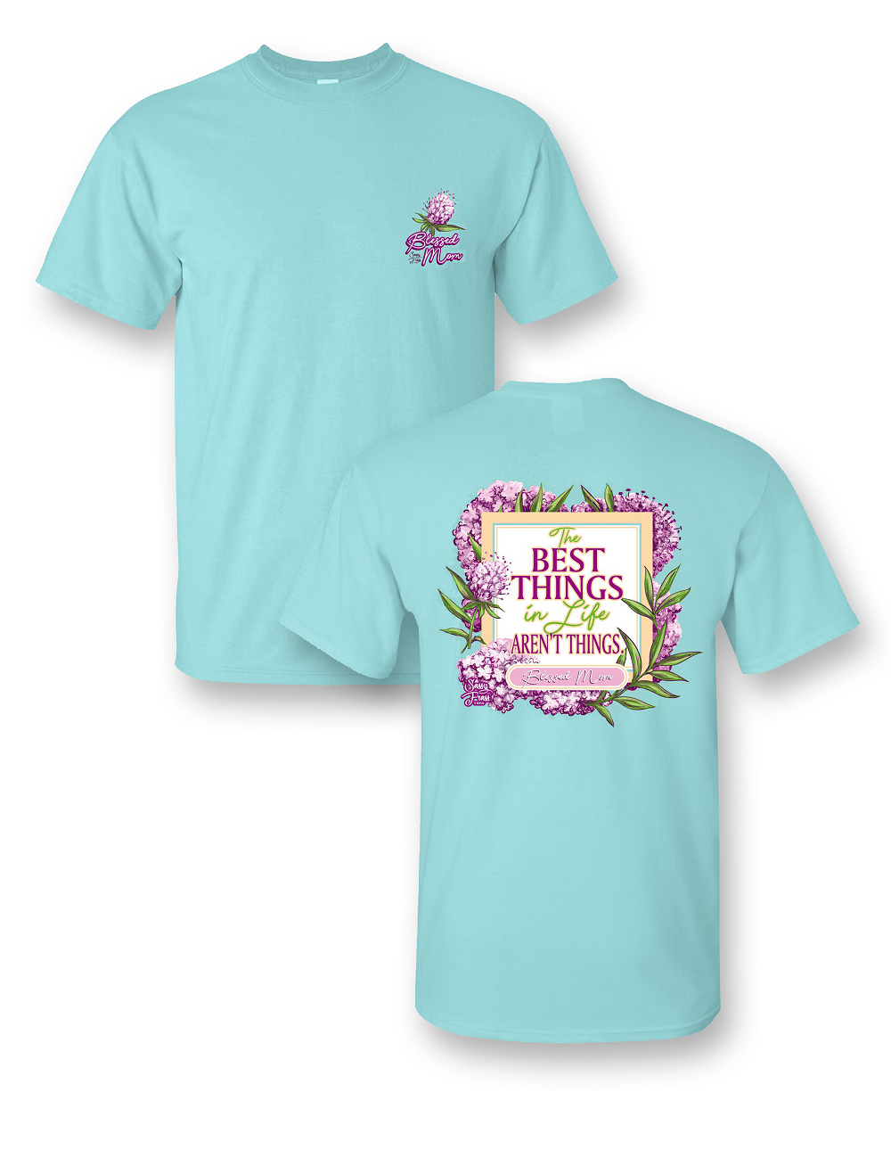 SALE Sassy Frass Blessed Mom The Best Things in Life - Adult & Kids T-Shirts, Sweatshirts & Hoodies apparel design preview 2