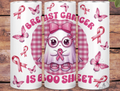 Breast Cancer is Boo Sheet October Ghost 20 oz Skinny - Adult & Kids T-Shirts, Sweatshirts & Hoodies apparel design preview 1