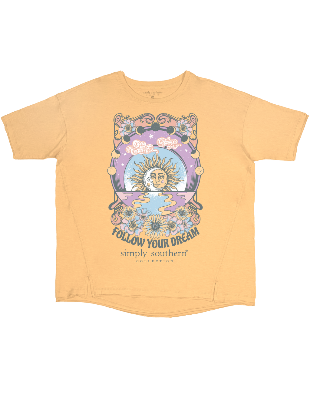 Simply Southern Follow Dream Boxy Oversized - Adult & Kids T-Shirts, Sweatshirts & Hoodies apparel design preview 2