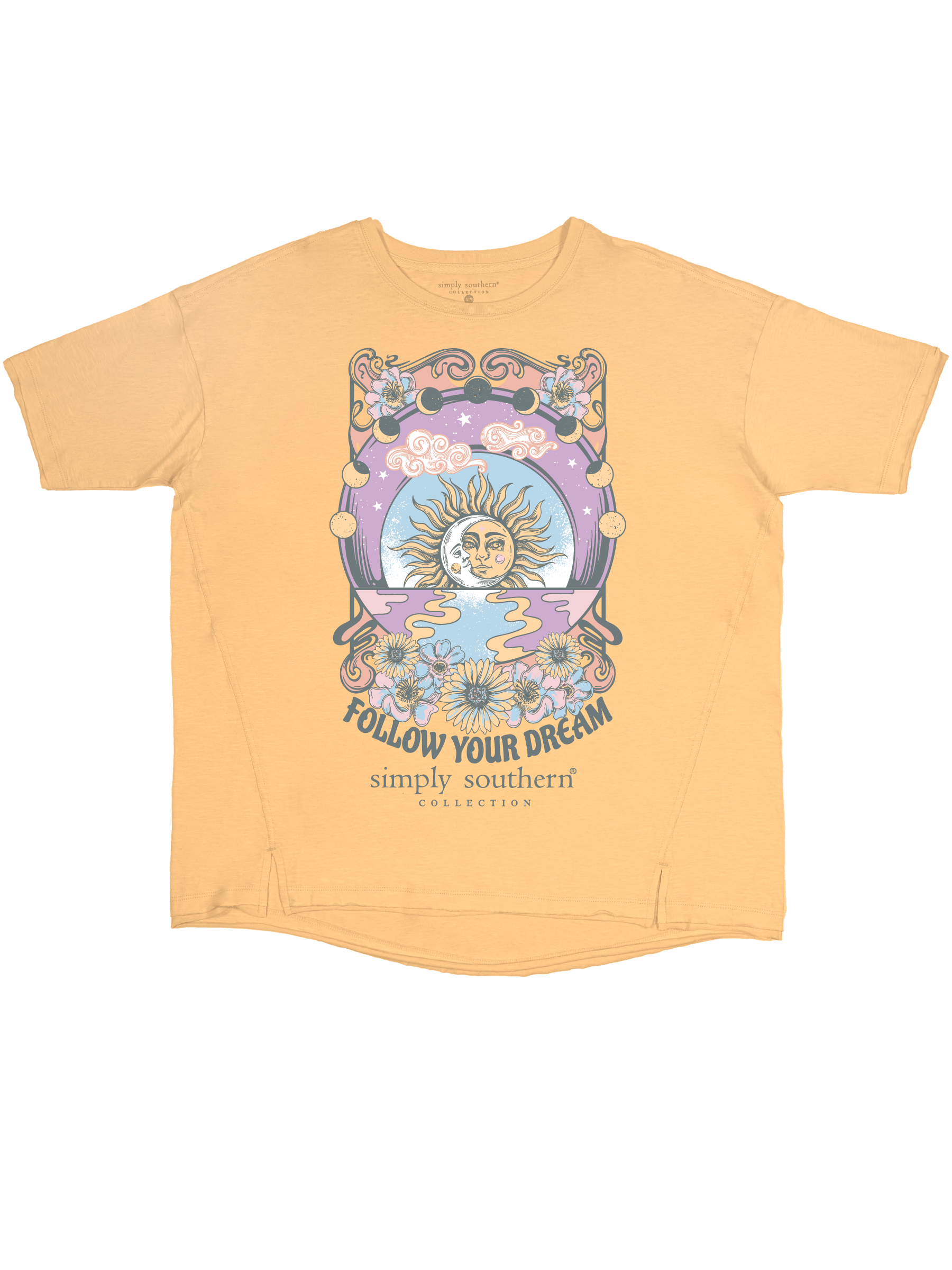 Simply Southern Follow Dream Boxy Oversized - Adult & Kids T-Shirts, Sweatshirts & Hoodies apparel design preview 2
