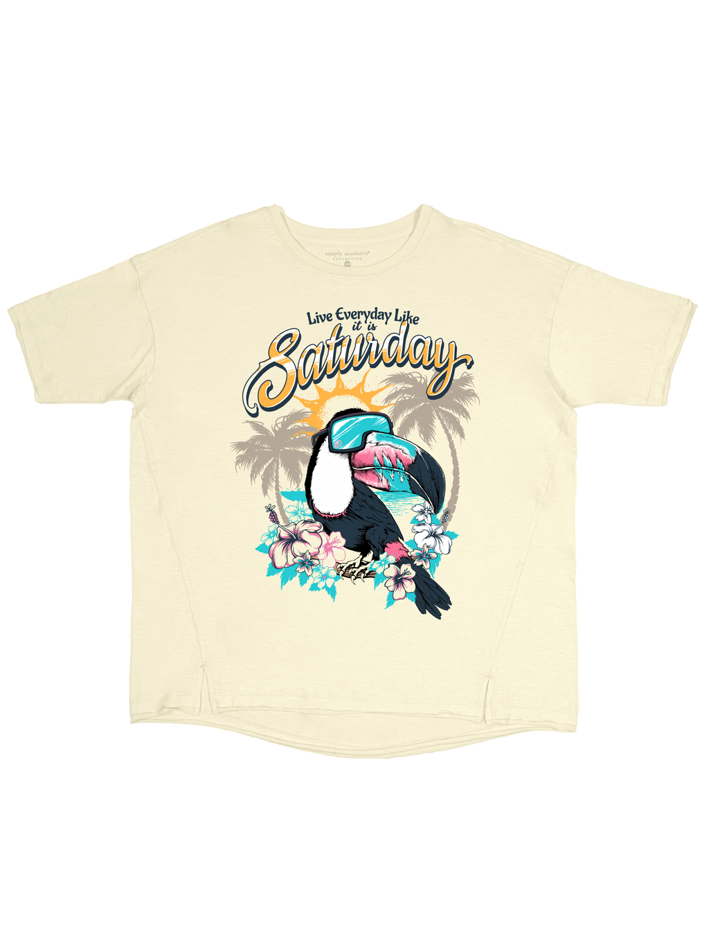 Simply Southern Live Everyday Boxy Oversized - Adult & Kids T-Shirts, Sweatshirts & Hoodies apparel design preview 2