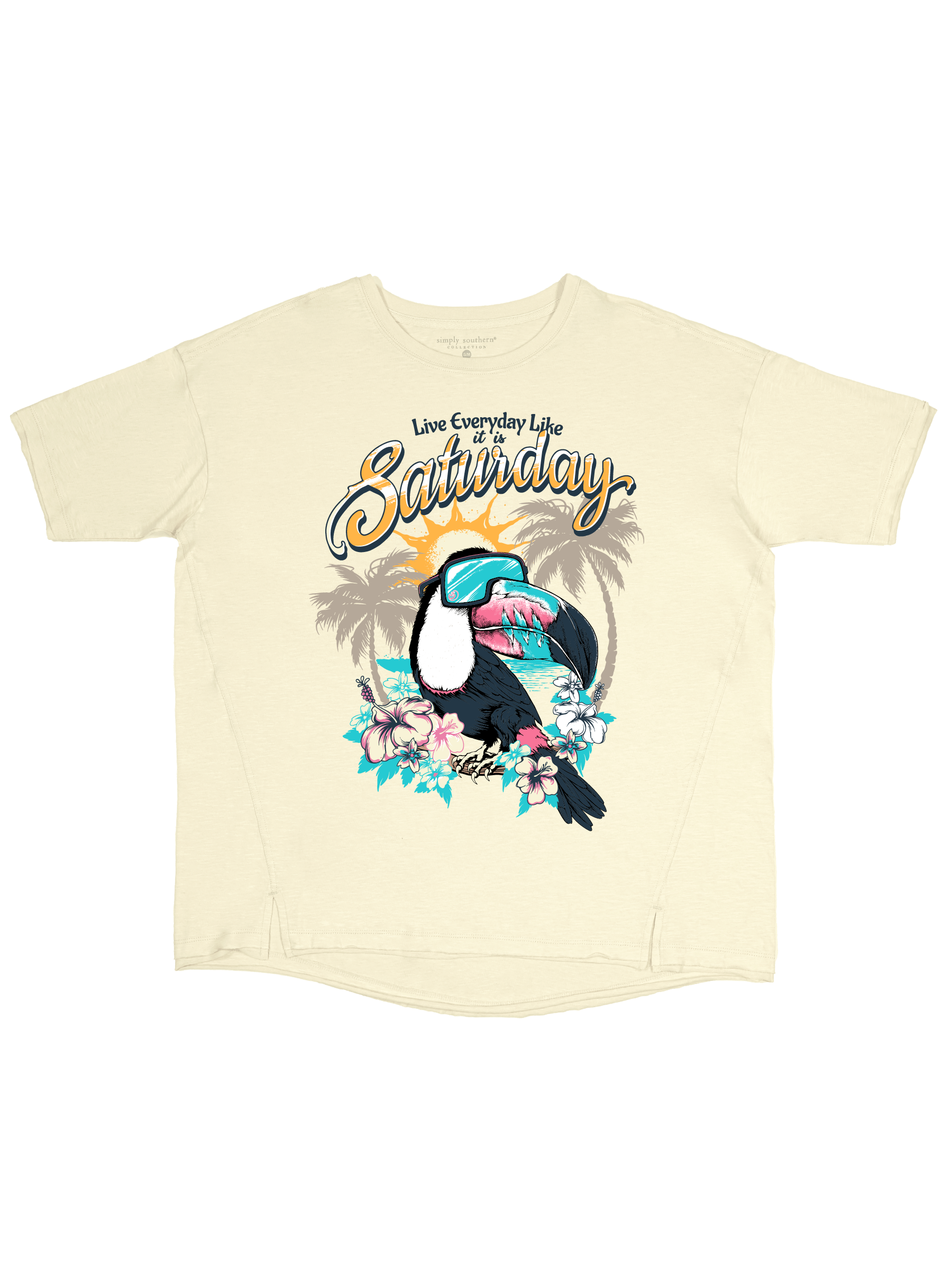 Simply Southern Live Everyday Boxy Oversized - Adult & Kids T-Shirts, Sweatshirts & Hoodies apparel design preview 2